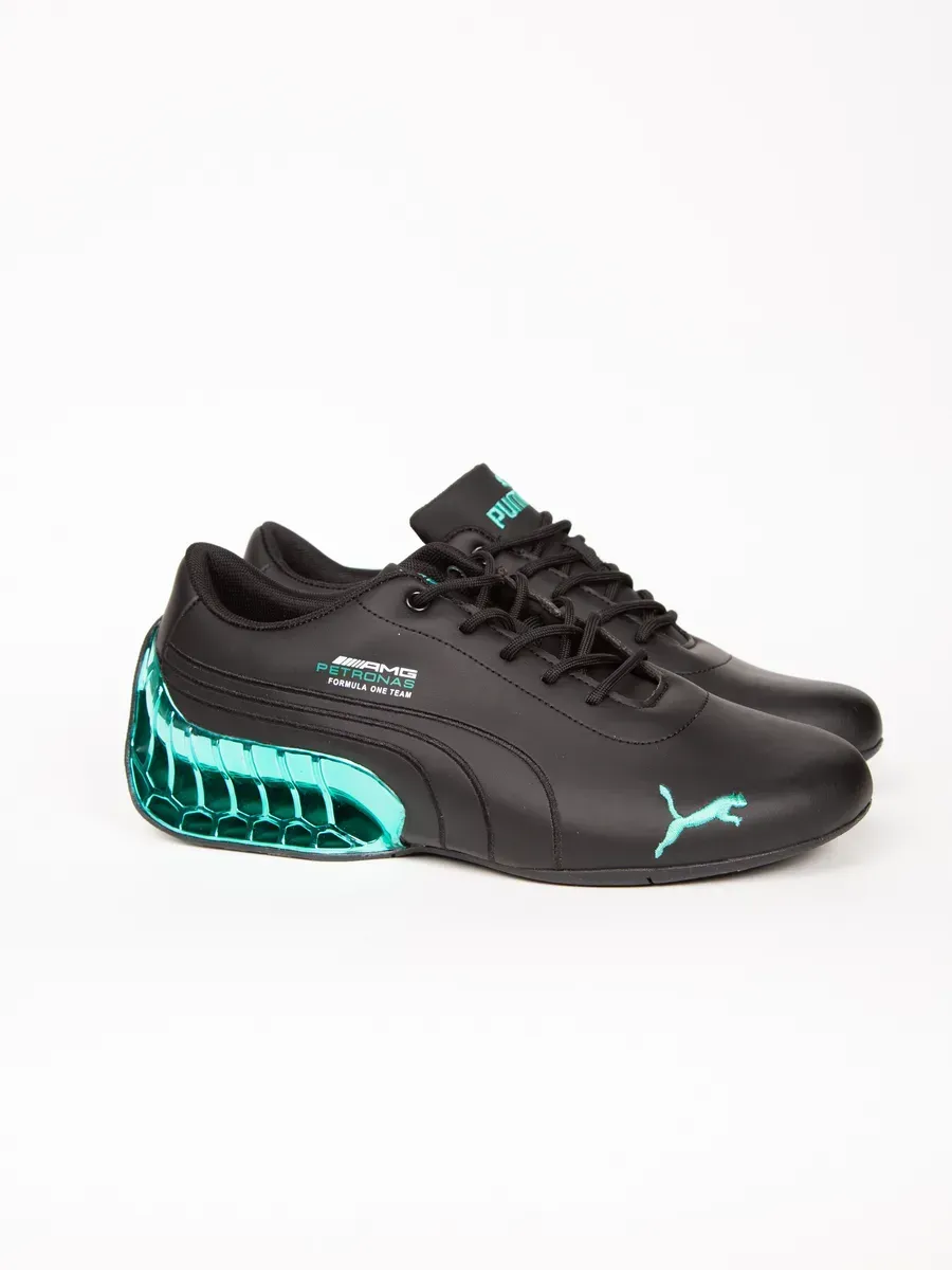 AMG Petronas F1 Air Cushion Racing Leather Sneakers