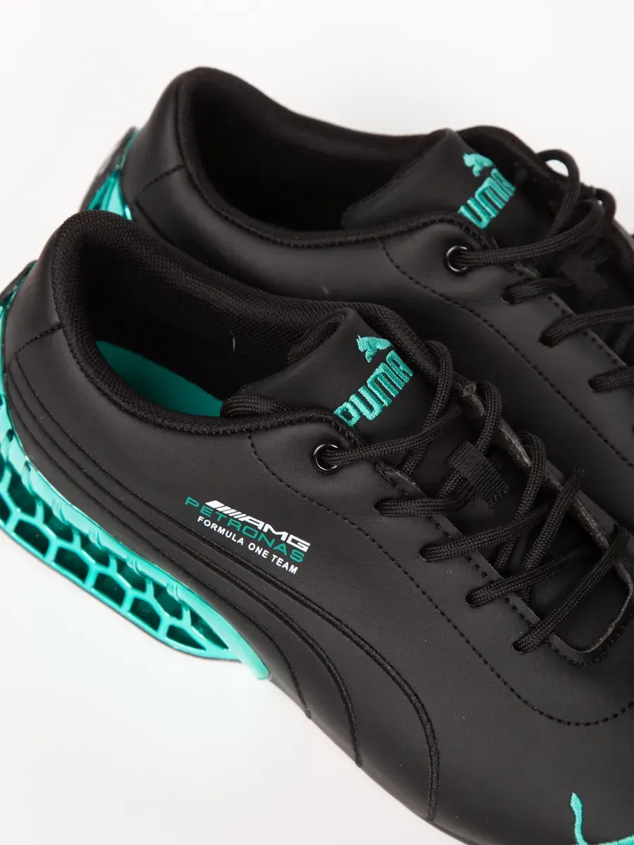 AMG Petronas F1 Air Cushion Racing Leather Sneakers