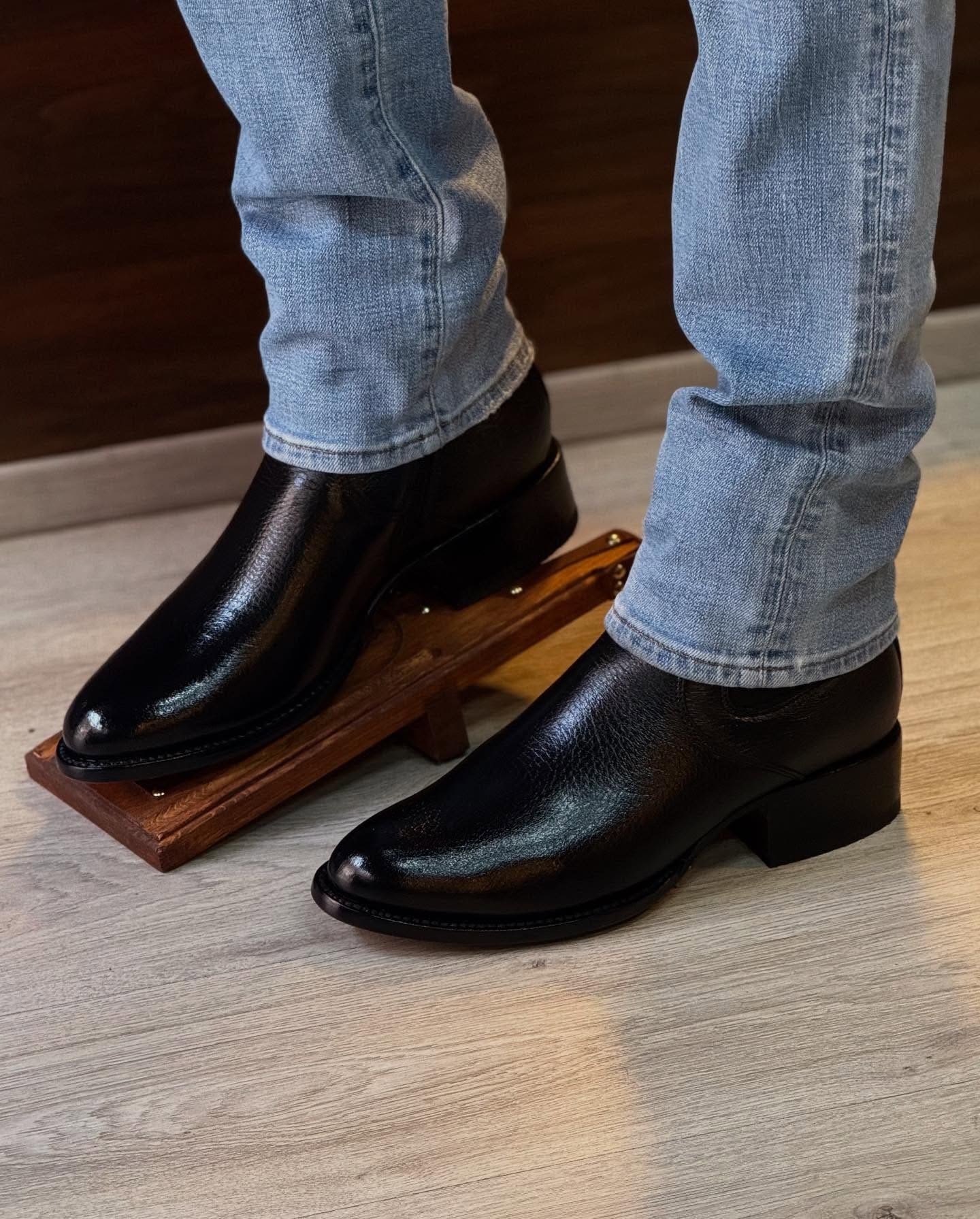 Deerskin Ultra Western Cowboy Boots