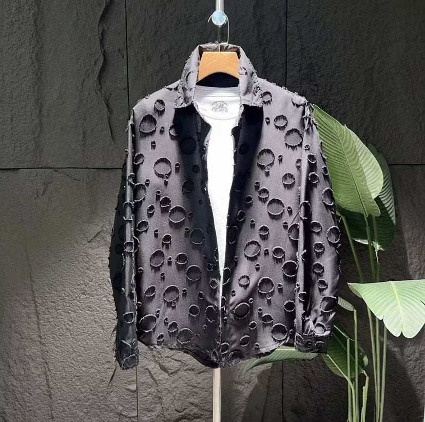 Street Hip-hop Casual All-match Fashion Shirt