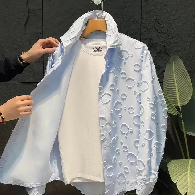 Street Hip-hop Casual All-match Fashion Shirt