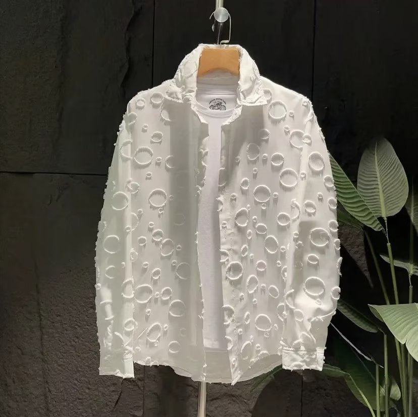 Street Hip-hop Casual All-match Fashion Shirt