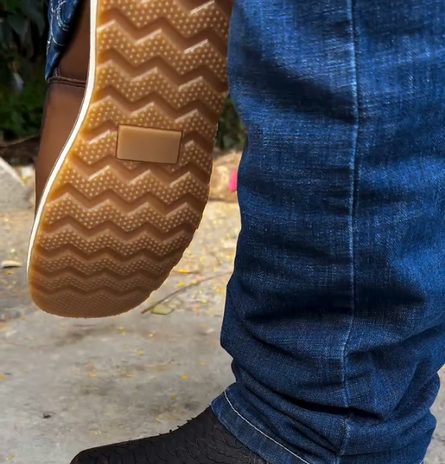 Italian Vintage Python Leather Cowboy Boots