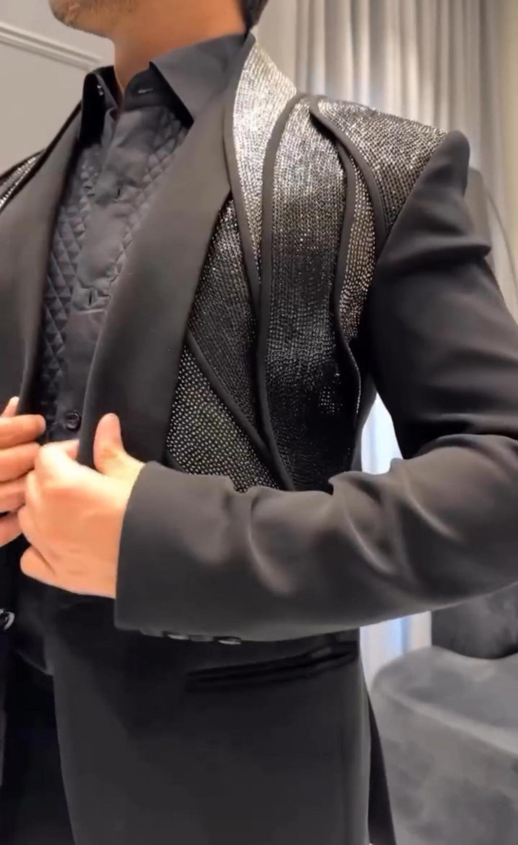 N1031 Men's Trendy Personalized Suit Jacket