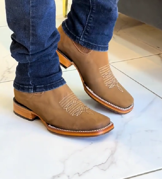 Men's Brown Western Boots