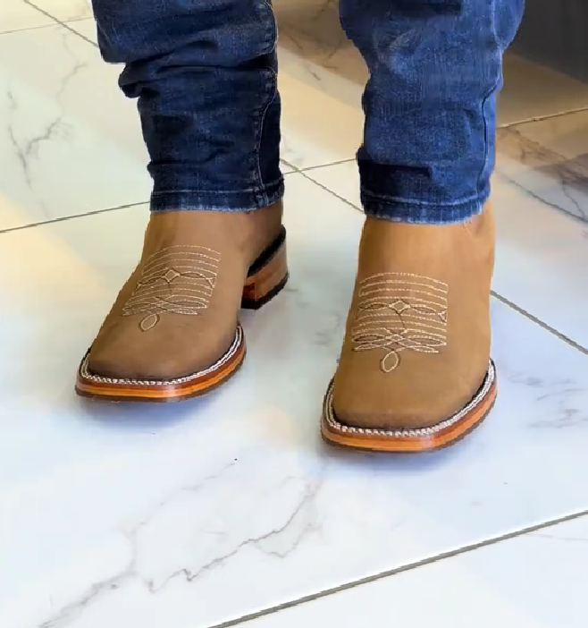 Men's Brown Western Boots