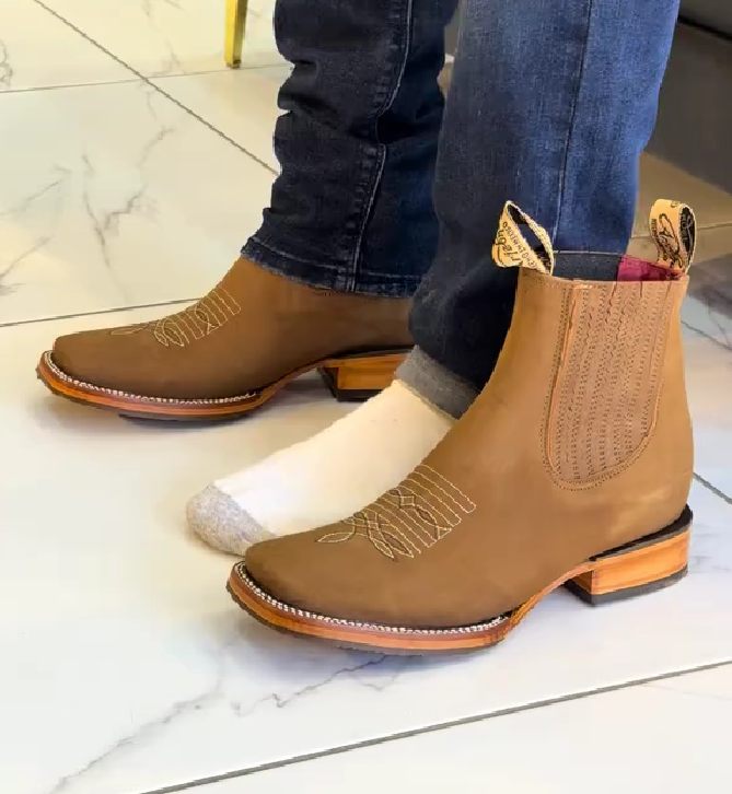 Men's Brown Western Boots