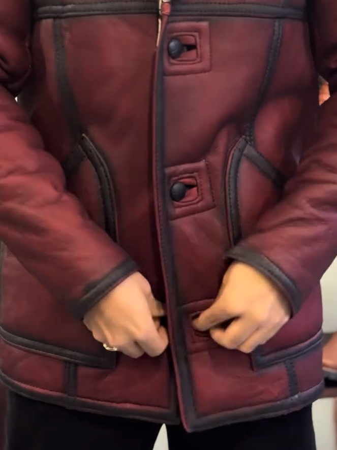 Men's stylish wool jacket