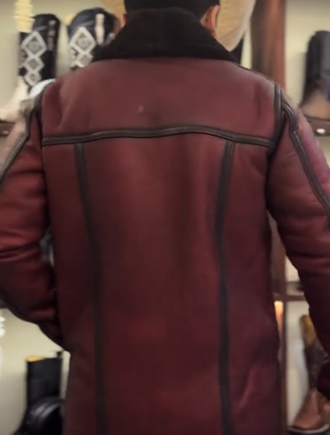 Men's stylish wool jacket