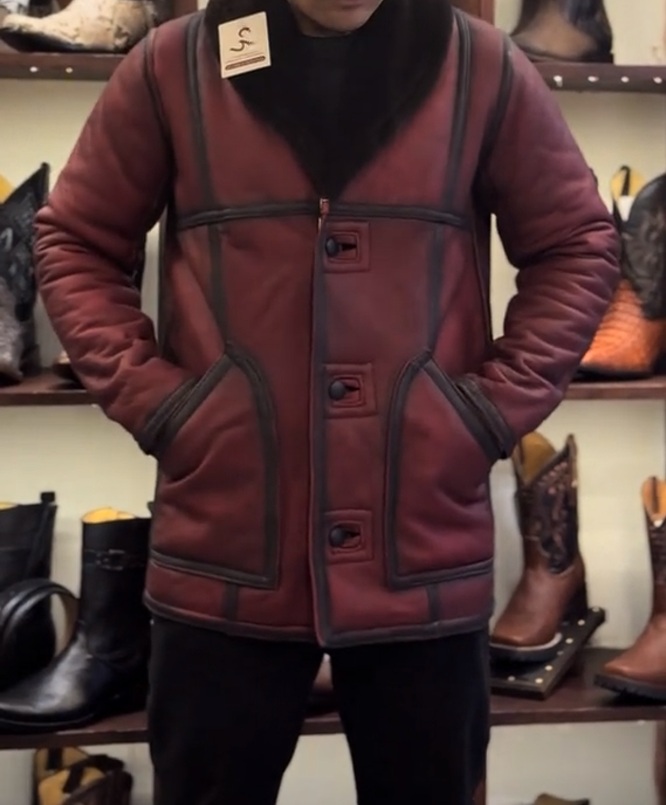 Men's stylish wool jacket