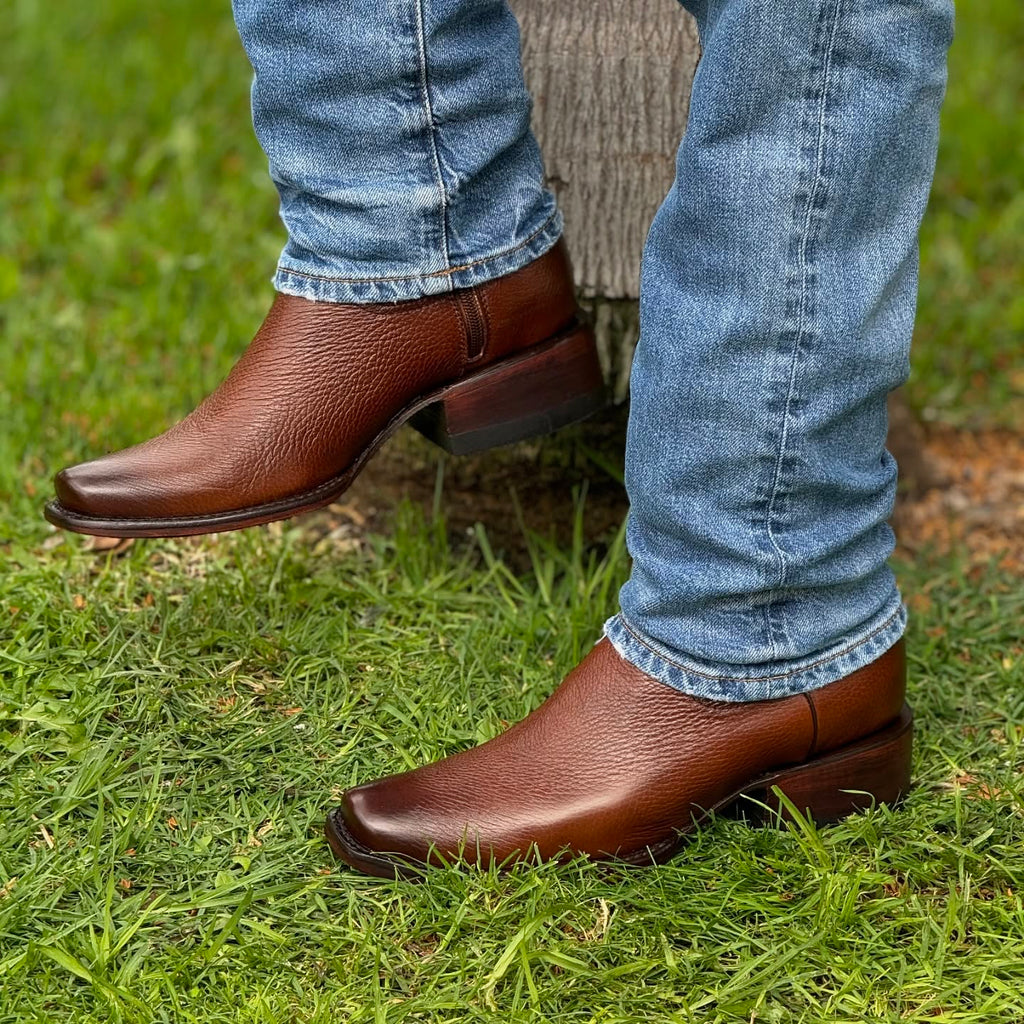 Original Handcrafted Deerskin Western Cowboy Boots