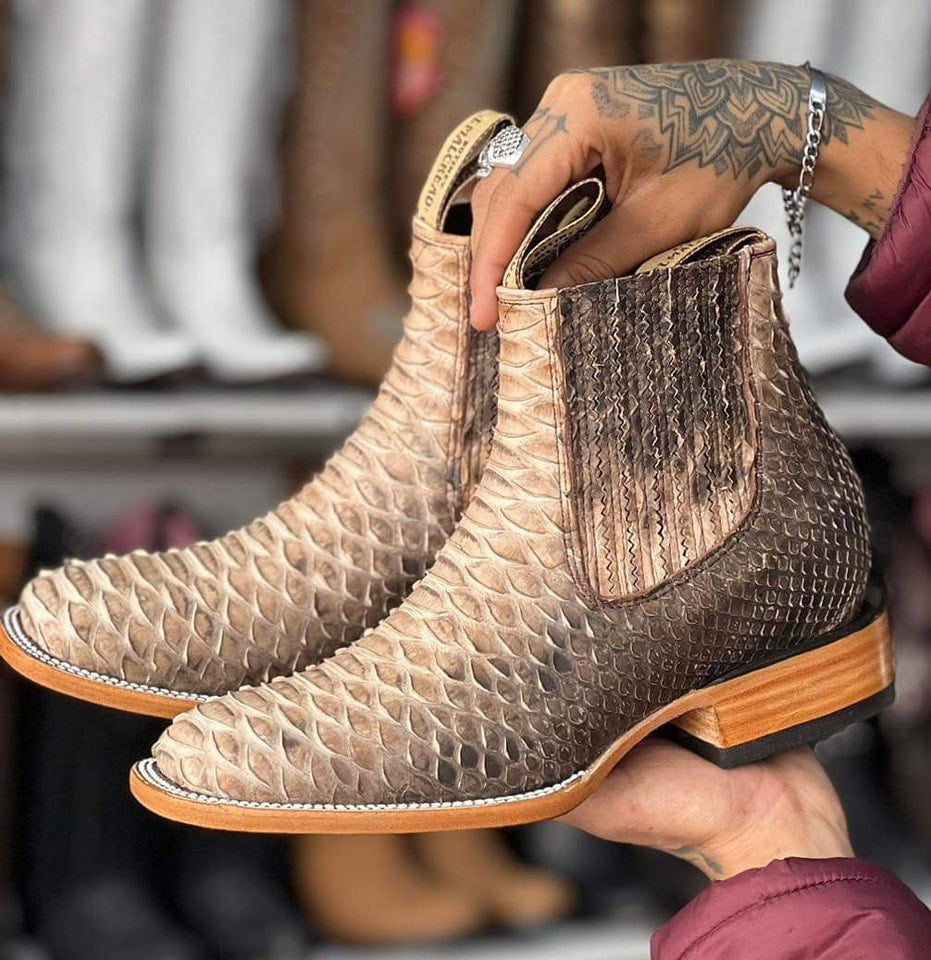 ⏰Limited Time Offer 49% OFF⏰Exotic Python Boots