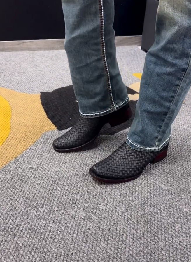 Handcrafted Vintage Totem Knight Boots