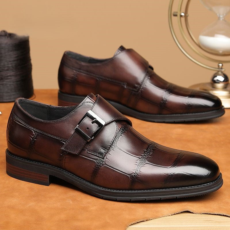 Men's formal business leather shoes