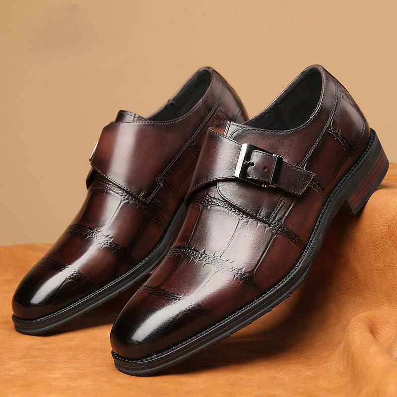Men's formal business leather shoes
