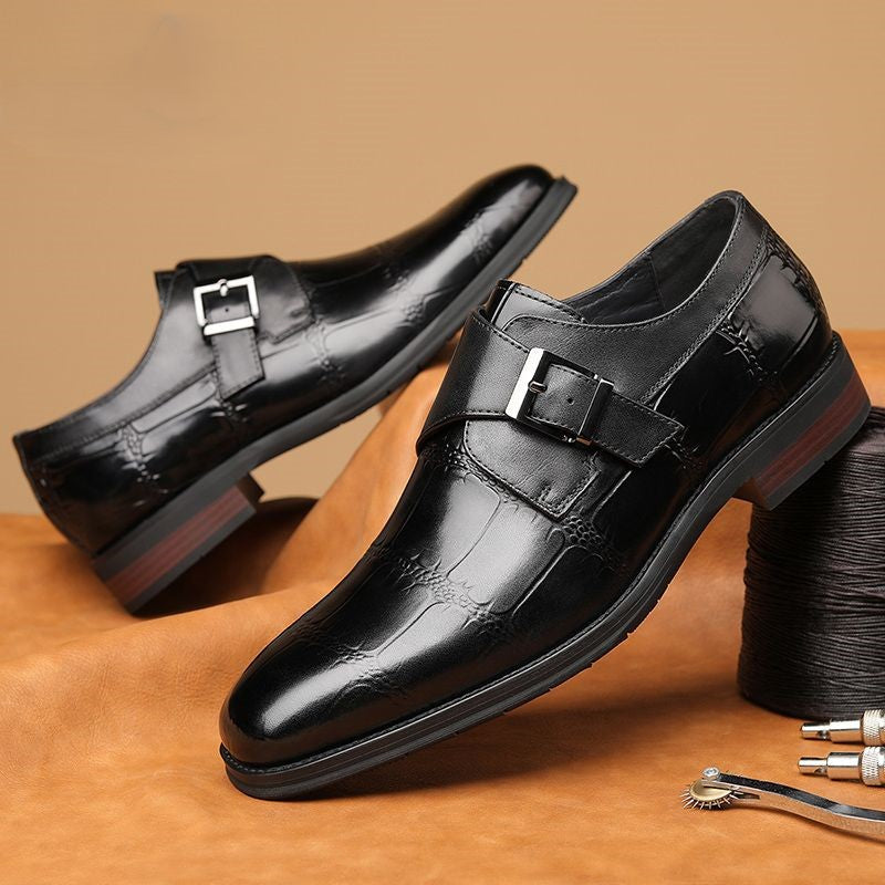 Men's formal business leather shoes
