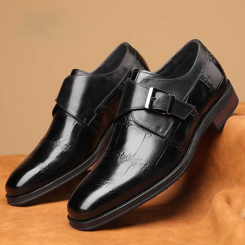 Men's formal business leather shoes