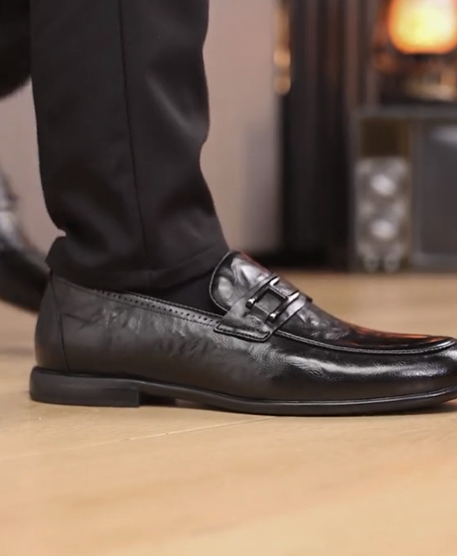 Men's calfskin loafers