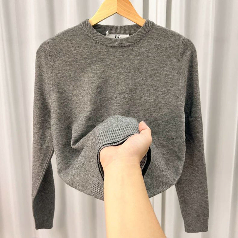 Men's Round Neck Cashmere Sweater