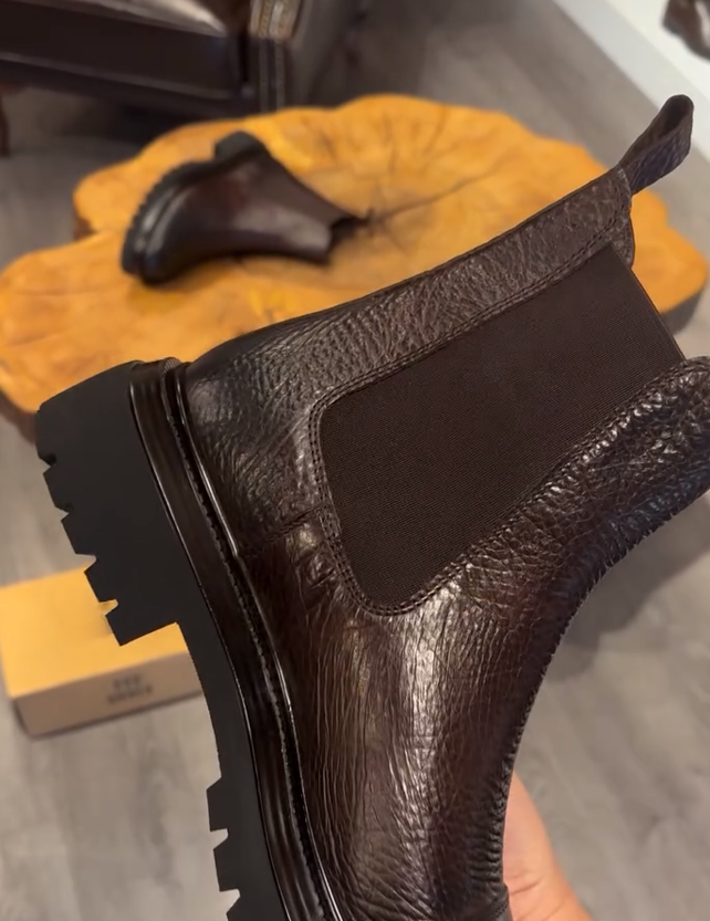 Men's Leather Chelsea Boots