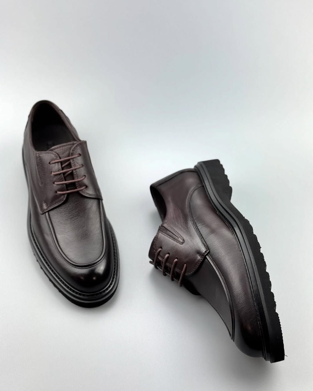 Men's Leather Lace-Up shoes