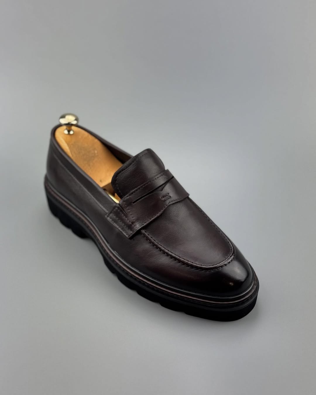 Men's Leather Penny Loafers