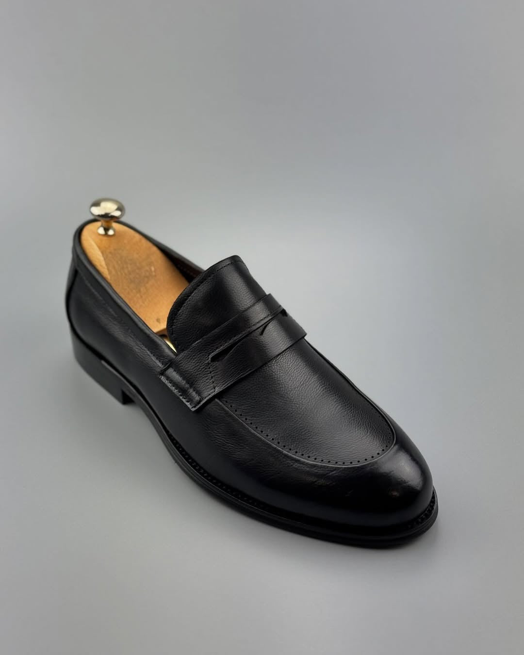 Men's Leather Penny Loafers