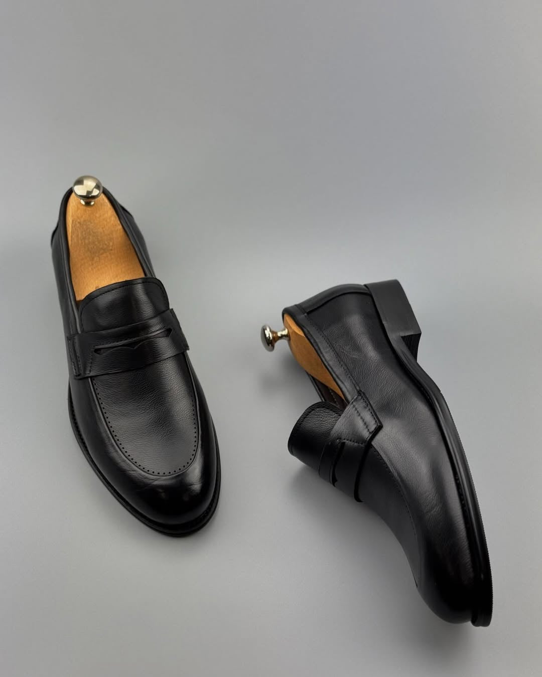 Men's Leather Penny Loafers