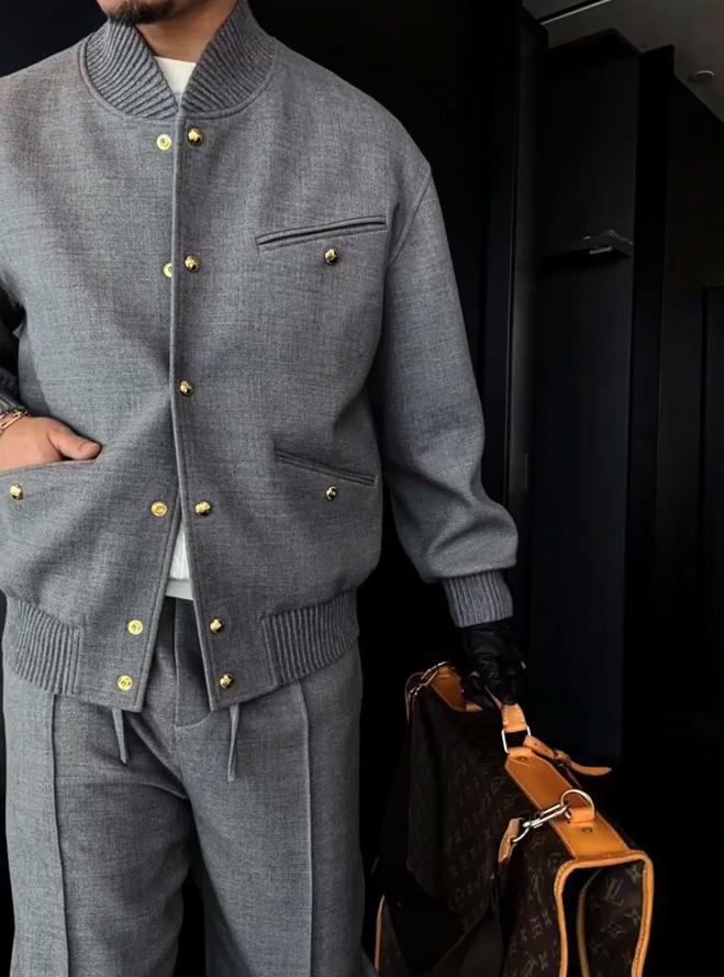 Casual Fashion Jacket Set