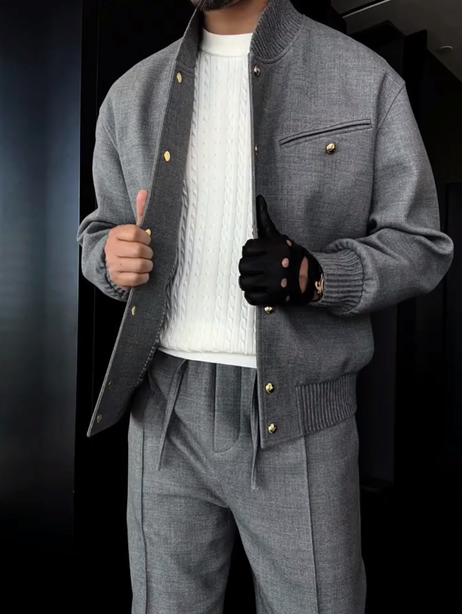 Casual Fashion Jacket Set