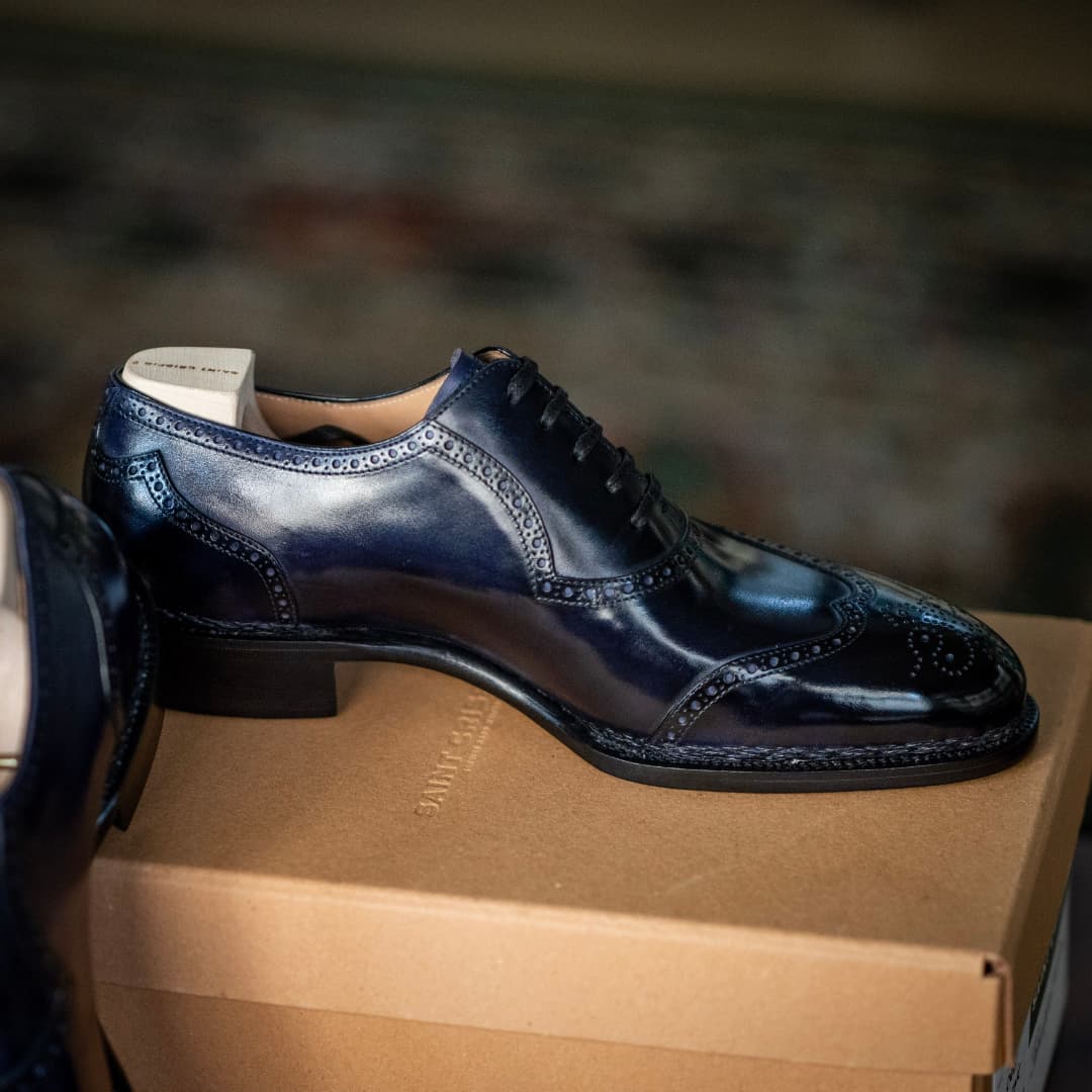 Brogued Oxfords