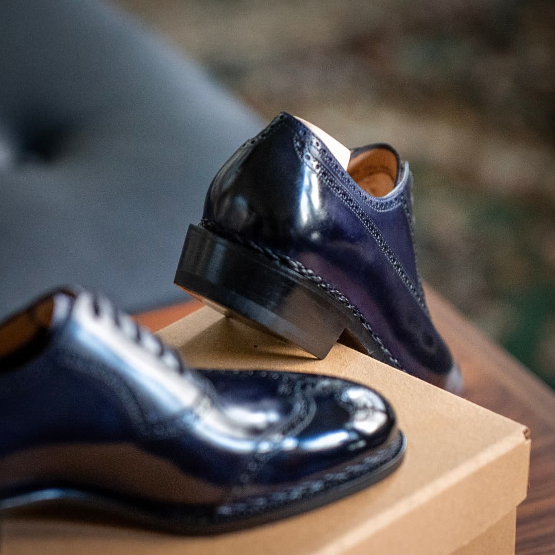 Brogued Oxfords