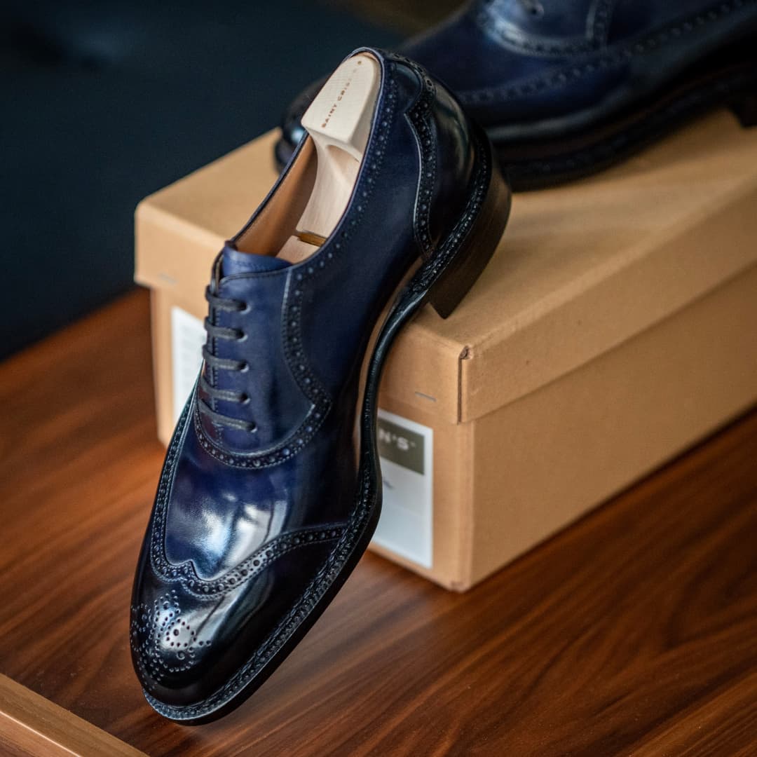 Brogued Oxfords
