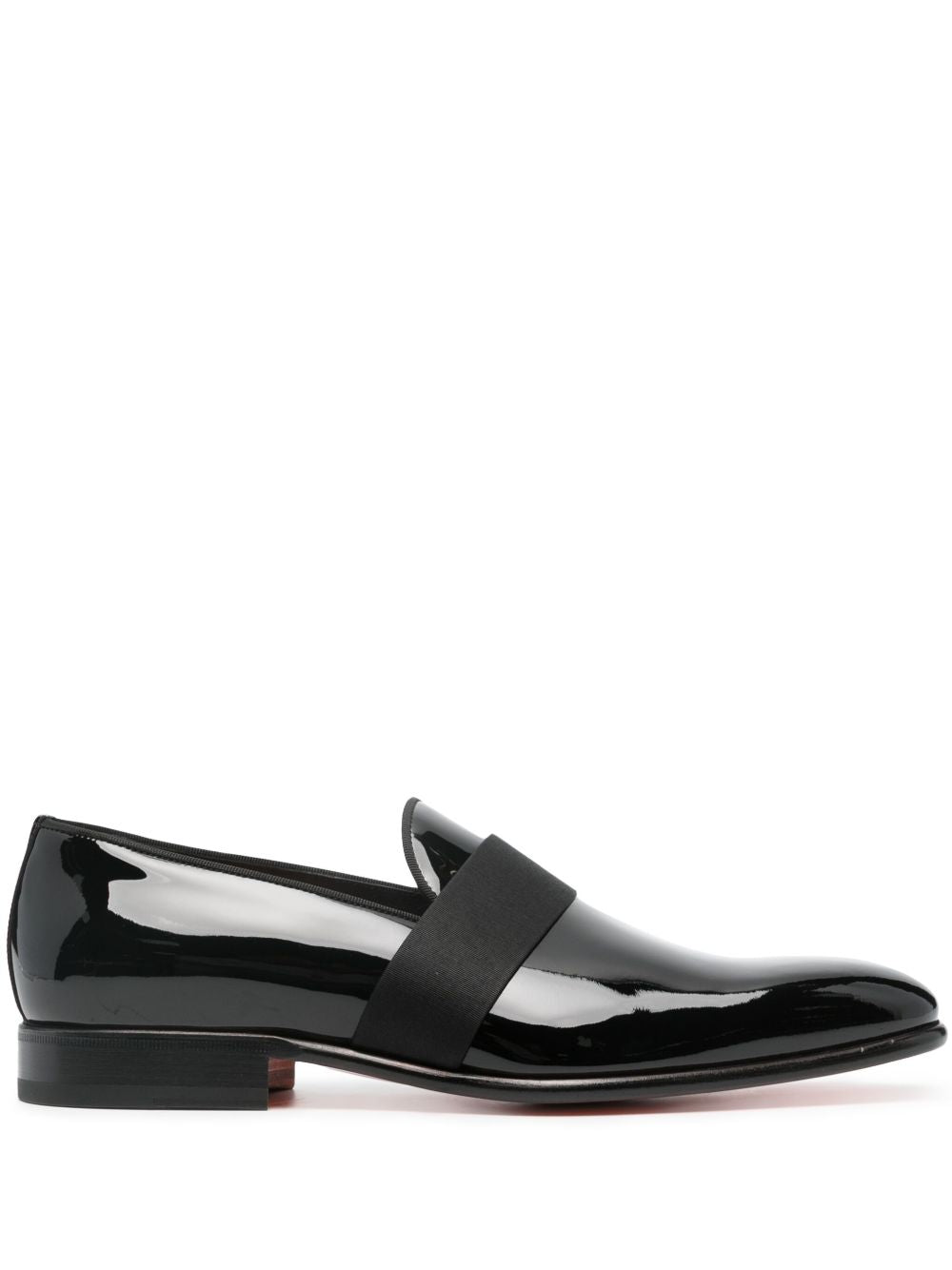 Black Patent Leather Loafers