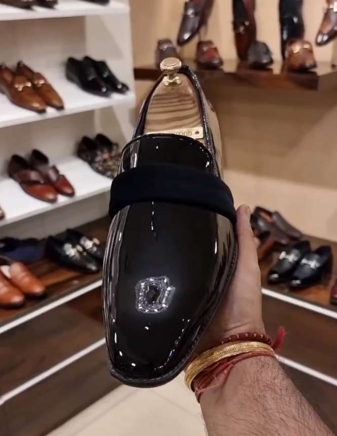 Black Patent Leather Loafers