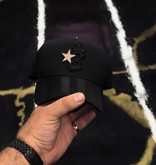 Spring Sale! Rose Gold Star Embroidered Cap