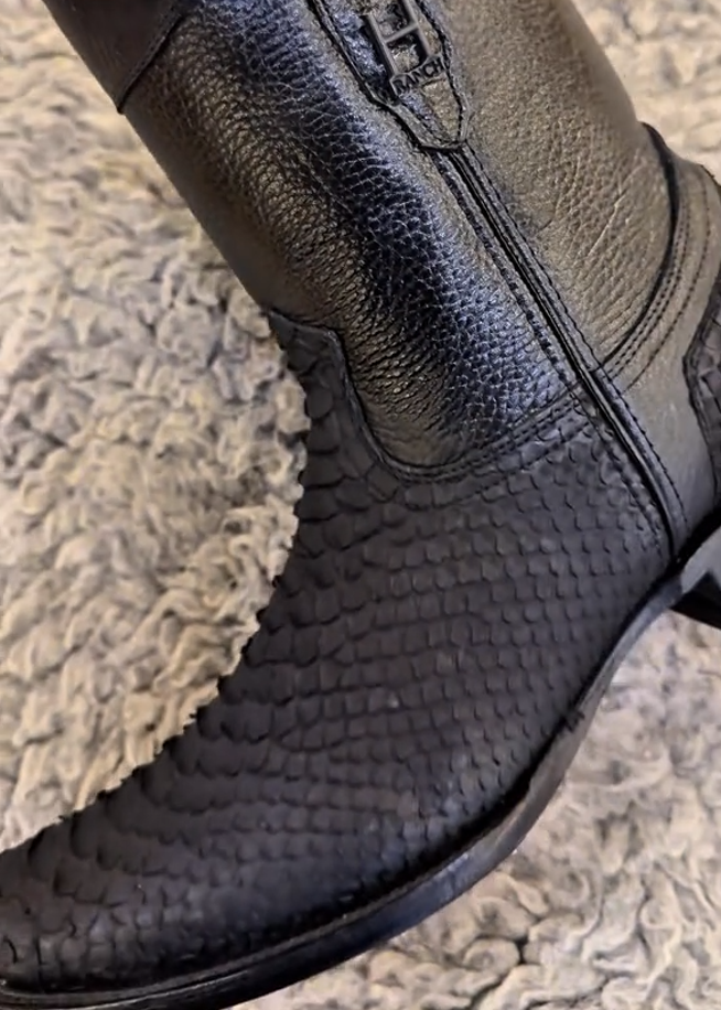 Handmade Italian Python Boots