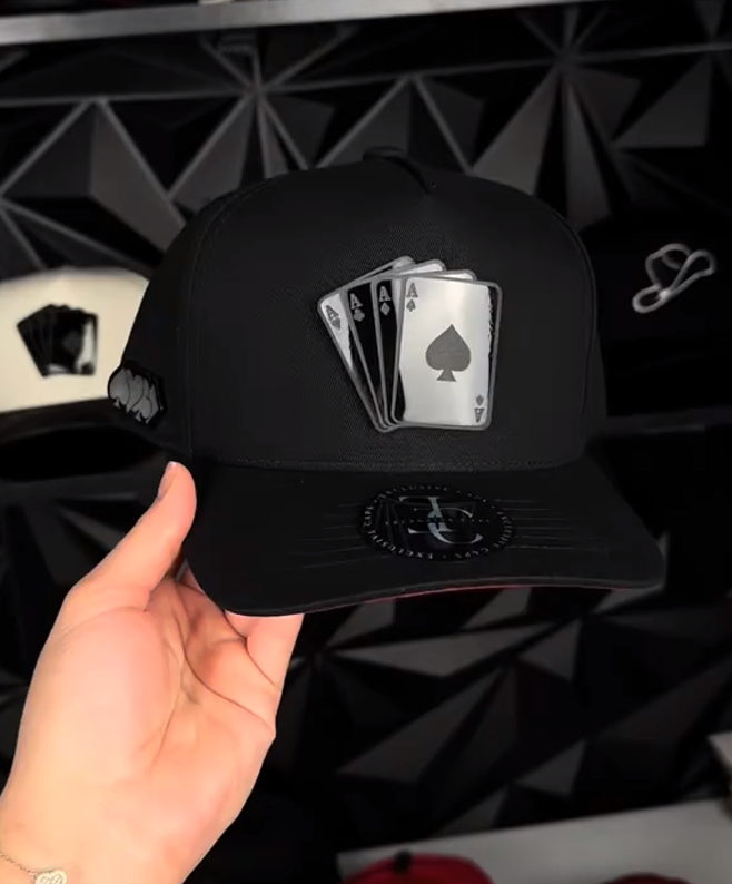 JC Brand Poker Cap