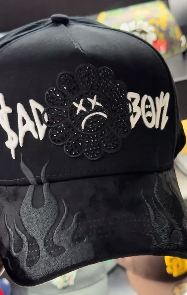 Black Sad Cap