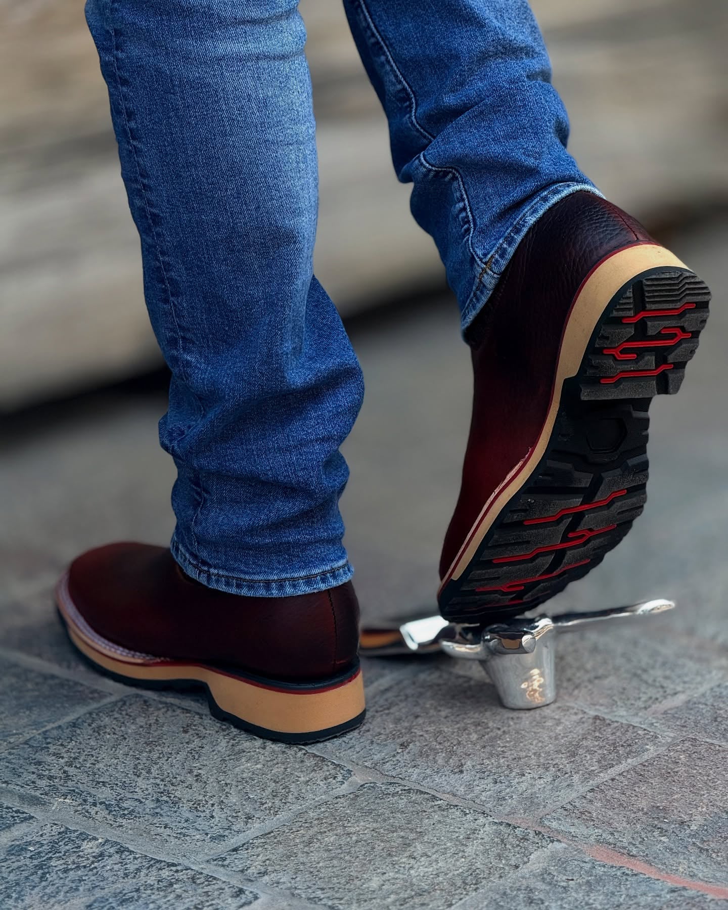 Men's Scratch-resistant Genuine Leather Boots