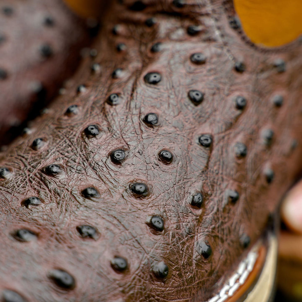 Original Ostrich Leather Boots