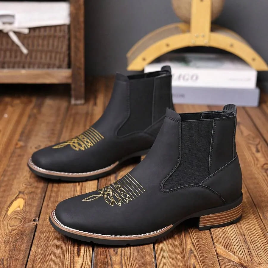 Men's Western Square Toe Boots