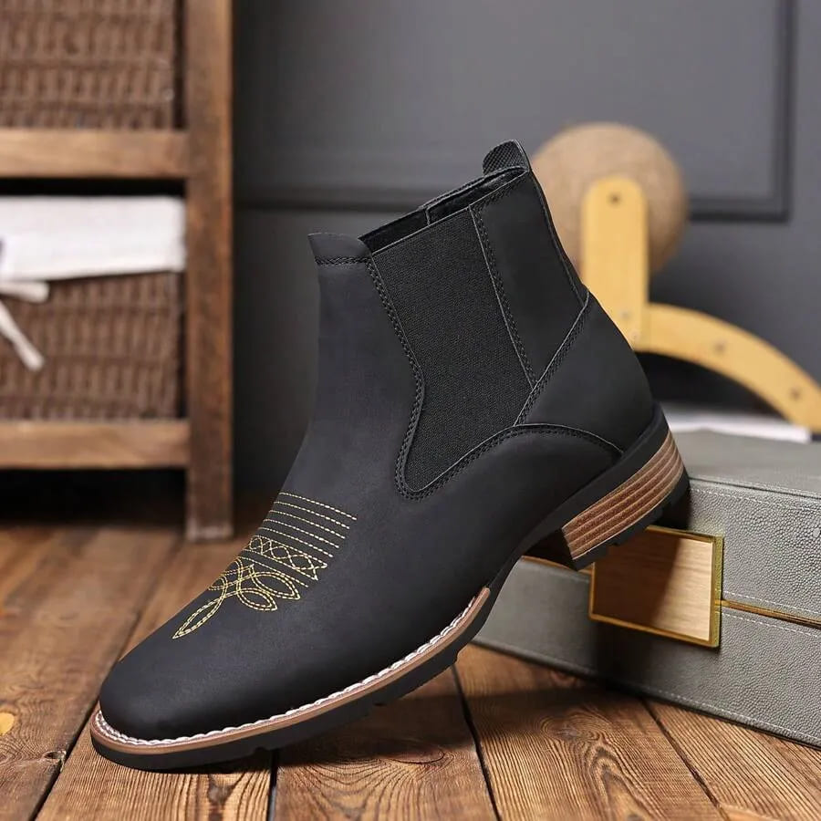 Men's Western Square Toe Boots