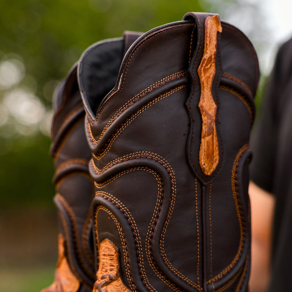 Artisan Rustic Matte Piraroucu Boots