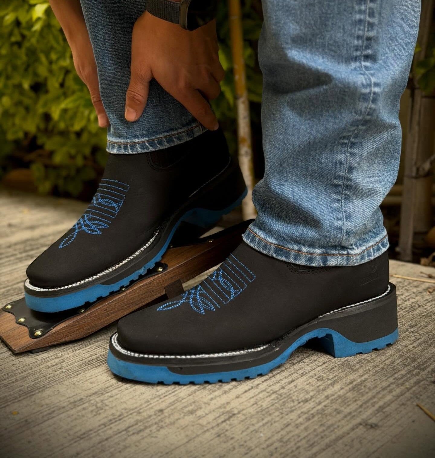 Men's Red-soled Ankle Boots