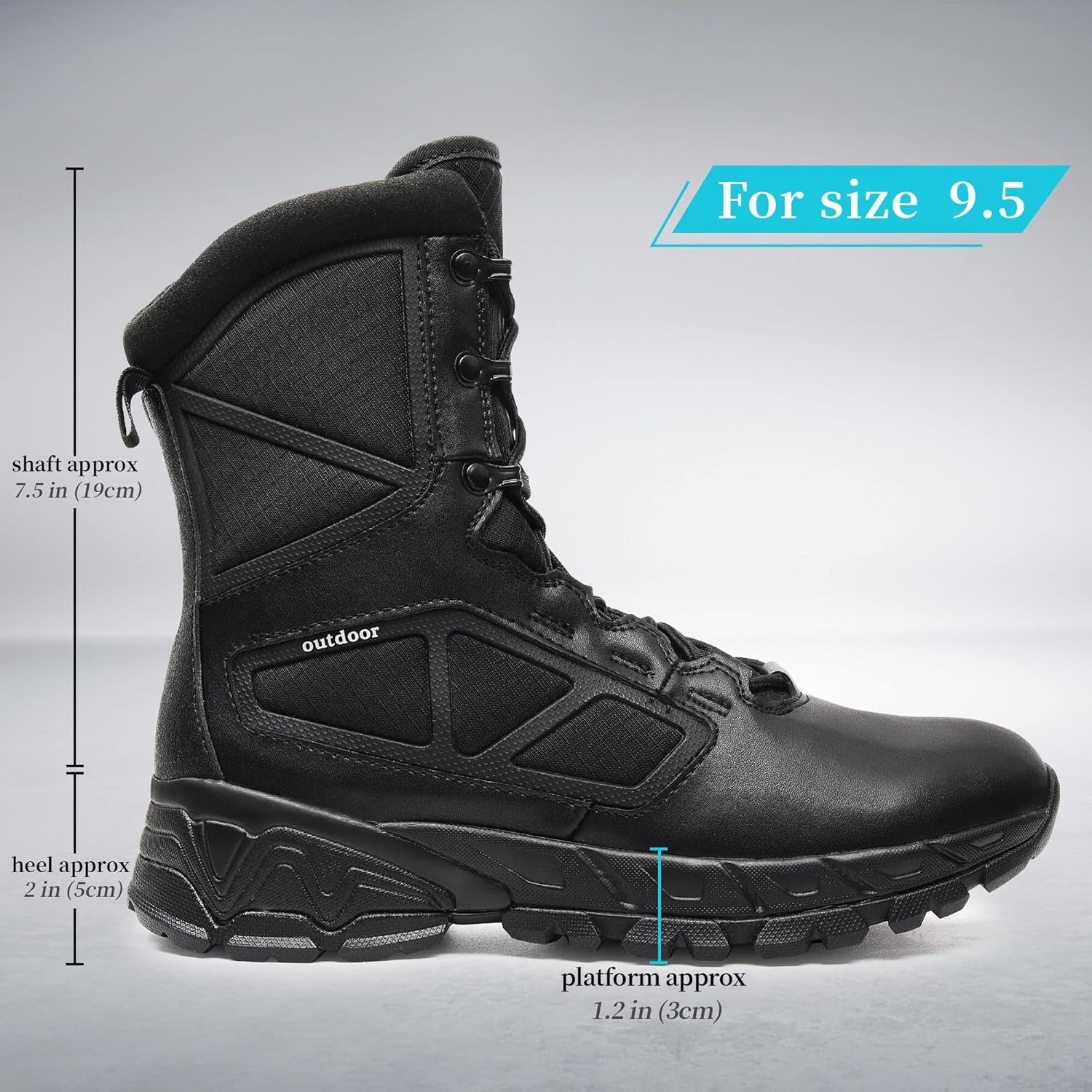 Men's Military Tactical Work Boots