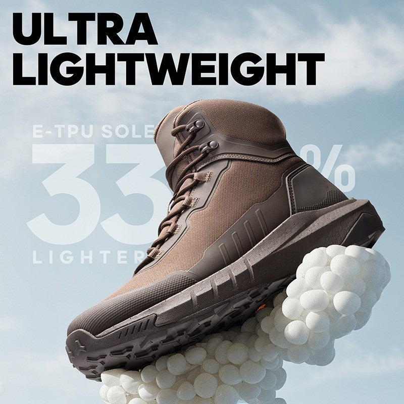 High-Top Army Boots