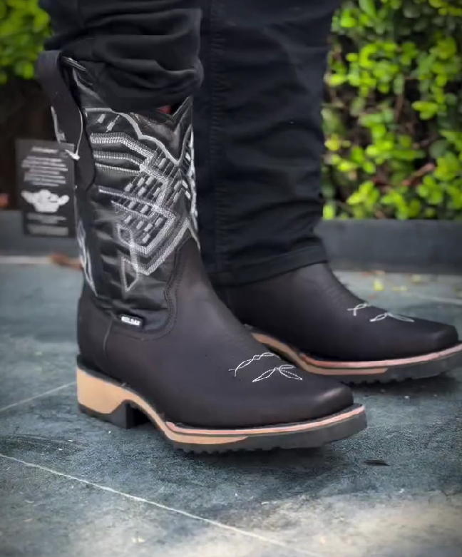 Italian Cowhide Embroidered Knight Boots(Buy 2 Free Shipping✔)