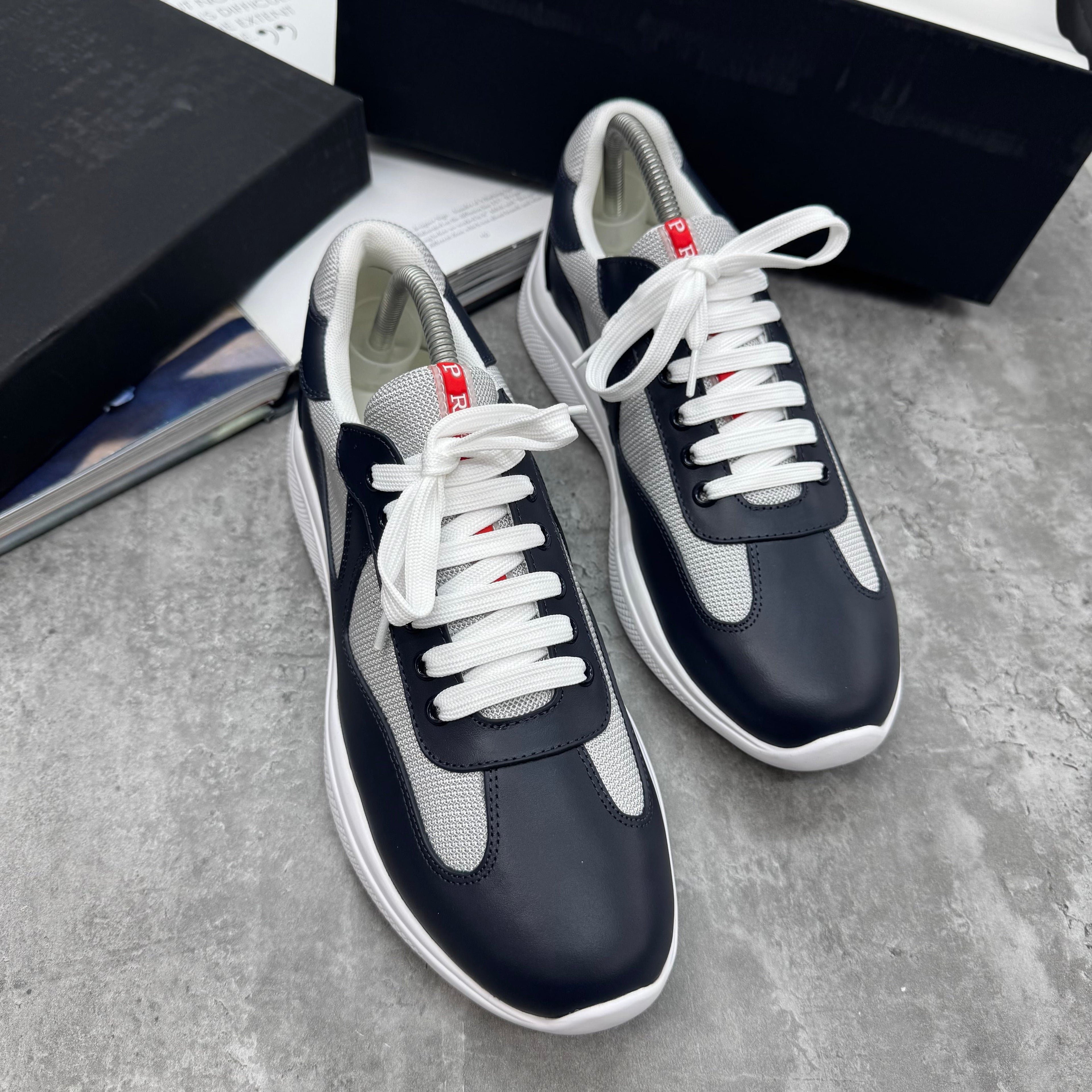 Italian luxury calfskin sneakers
