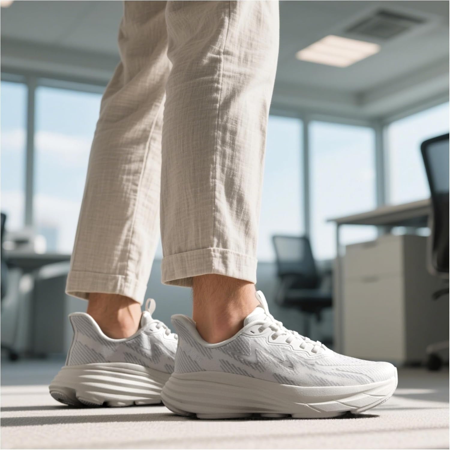 Cloud Cushion Breathable Mesh Running Sneakers